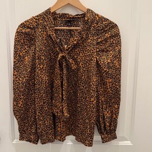 Who What Wear Women's Animal Print Top NWT Size Small